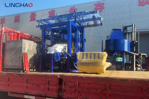 Brick-making machine shipped to Botswana